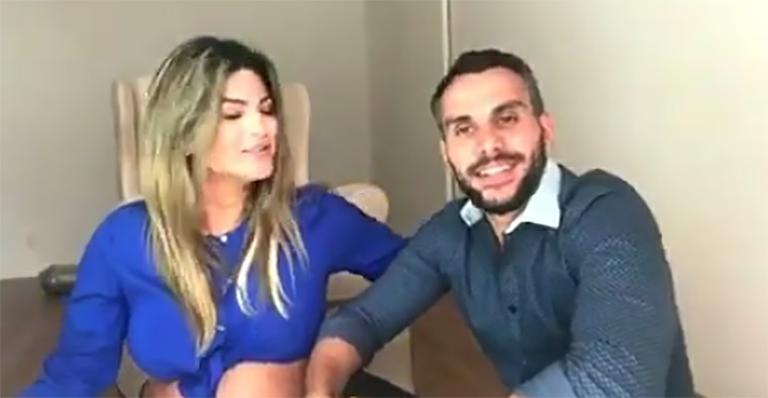 No dia do parto de Kelly Key, marido recado aos fãs: ‘A ficha começa a cair’