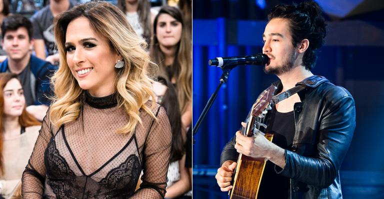 Tatá Werneck diz que é uma pessoa caseira e Tiago Iorc retruca: “Vive lá em casa”