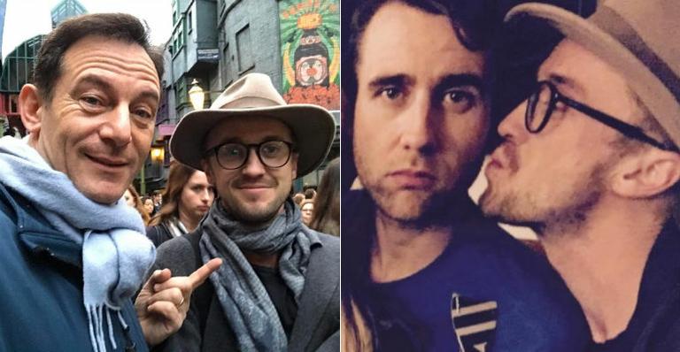 Elenco de ‘Harry Potter’ se reúne no parque temático da saga em Orlando