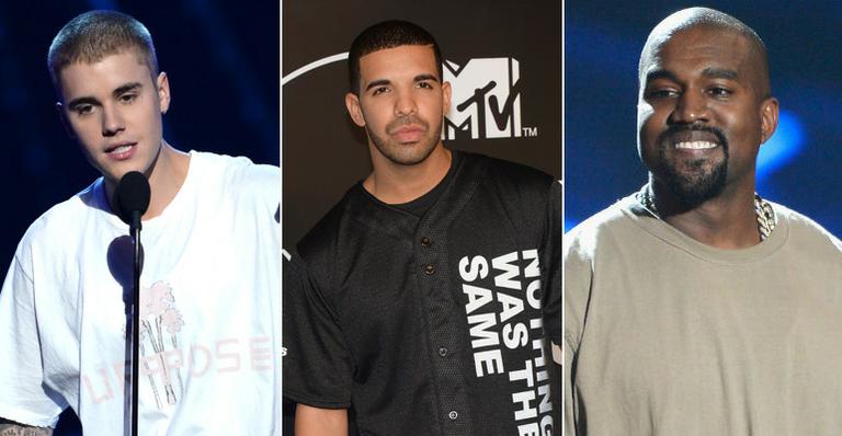 Justin Bieber, Drake e Kanye West não comparecerão ao Grammy 2017