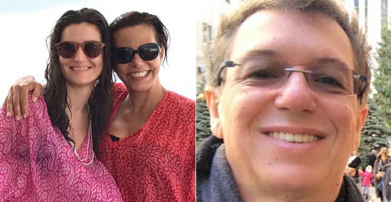 Narcisa Tamborindeguy se diverte com Marianna, sua filha com Boninho