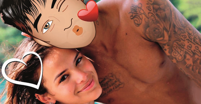 Bruna Marquezine e Neymar: aplicativo do amor