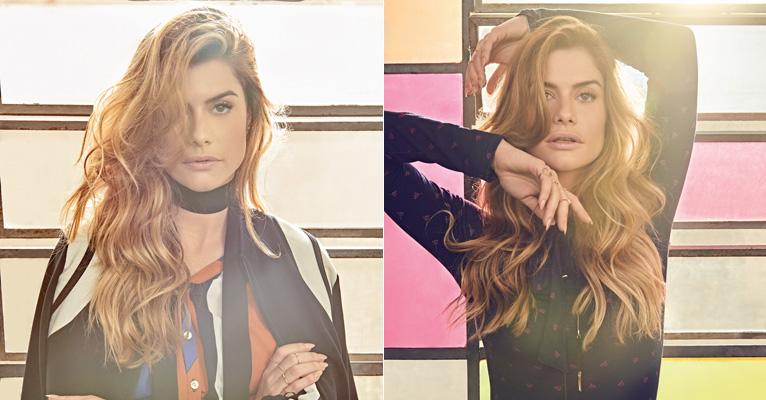 Alinne Moraes posa para um ensaio de moda feminina