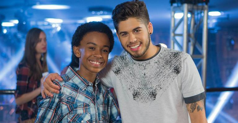 Zé Felipe grava participação em ‘Carinha de Anjo’