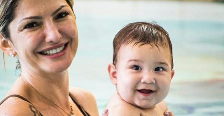 Antonia Fontenelle celebra os 7 meses do filho caçula, Salvatore