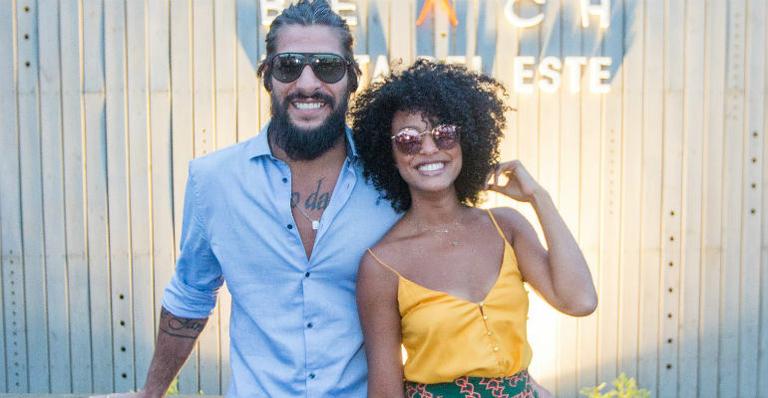 Sheron Menezzes e o amado, Saulo Bernard, se rendem aos encantos do Uruguai