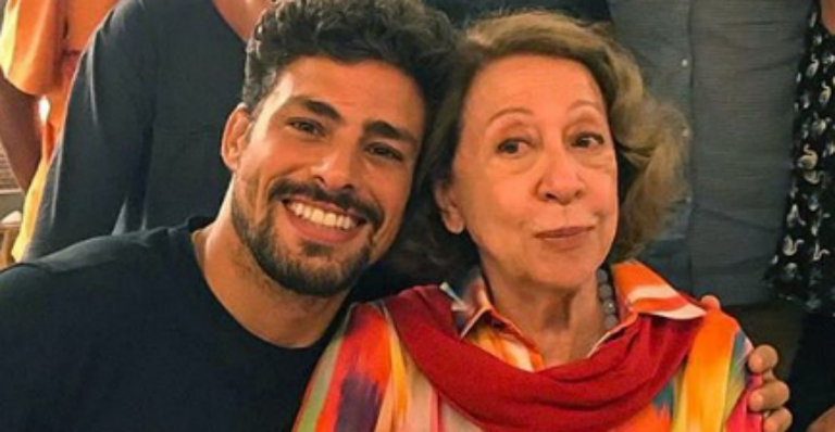 Cauã Reymond divulga imagem de seu novo filme com Fernanda Montenegro