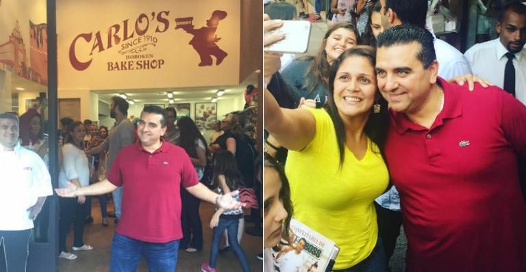 Buddy Valastro, o Cake Boss, aparece de surpresa na Carlo’s Bakery de São Paulo