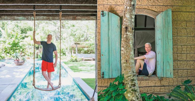 Anderson Cooper se rende aos encantos de Trancoso
