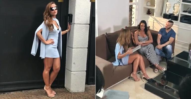 Sabrina Sato mostra a mansão de Belo e Gracyanne Barbosa