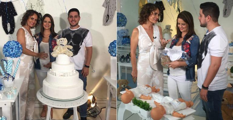 No ar, Faa Morena faz surpresa especial para Maria Cecília e Rodolfo