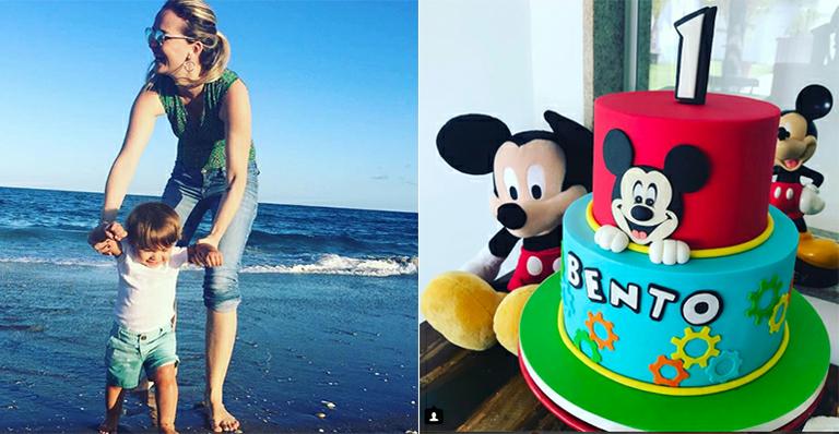 Após susto, Fernanda Rodrigues comemora primeiro aniversário de Bento: ‘Seja feliz’
