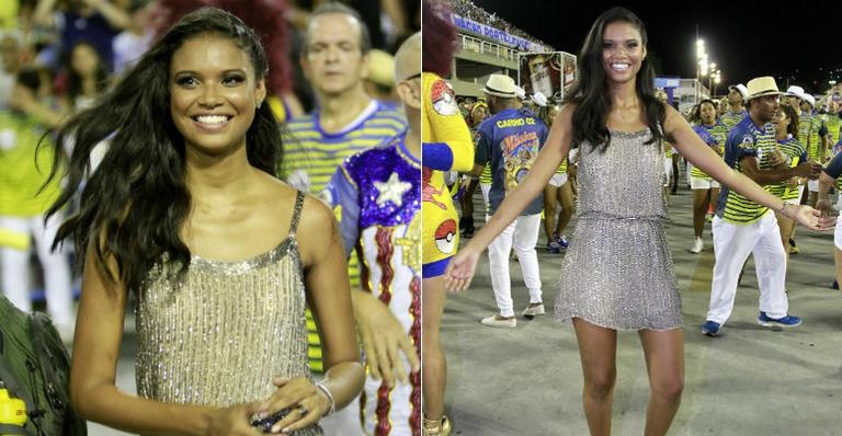 Aline Dias rouba a cena em ensaio técnico no Rio de Janeiro