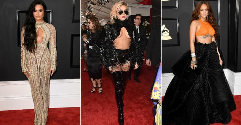 Looks ousados invadem o red carpet do Grammy 2017. Confira!