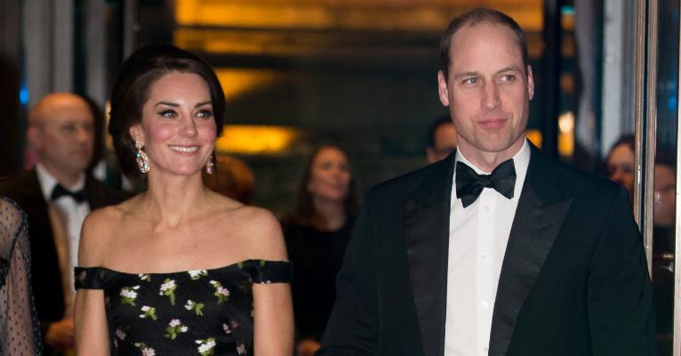 Kate Middleton e o Príncipe William são os destaques no Red Carpet do BAFTA 2017