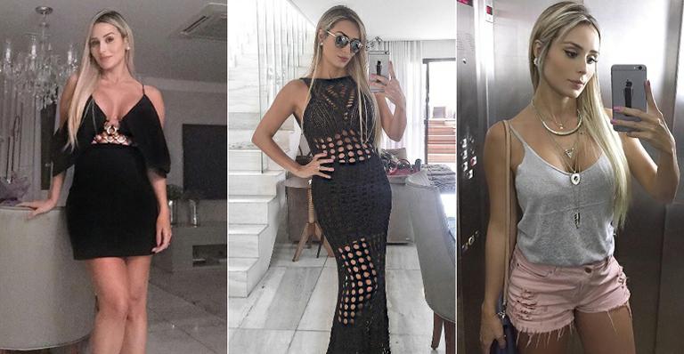 Letícia Santiago esbanja estilo com looks caprichados na reta final da gravidez