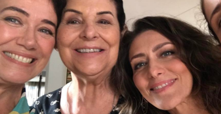 Lilia Cabral grava primeira cena de ‘A Força do Querer’ ao lado de Maria Fernanda Cândido