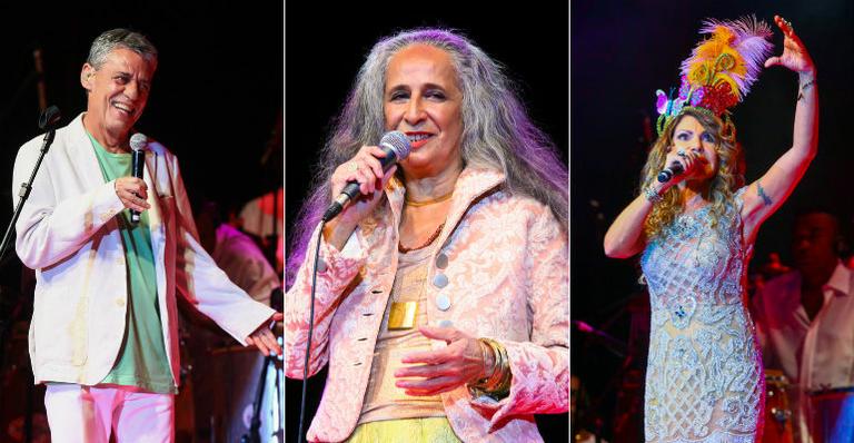 Estrelas dividem o palco no ‘Show de Verão da Mangueira’