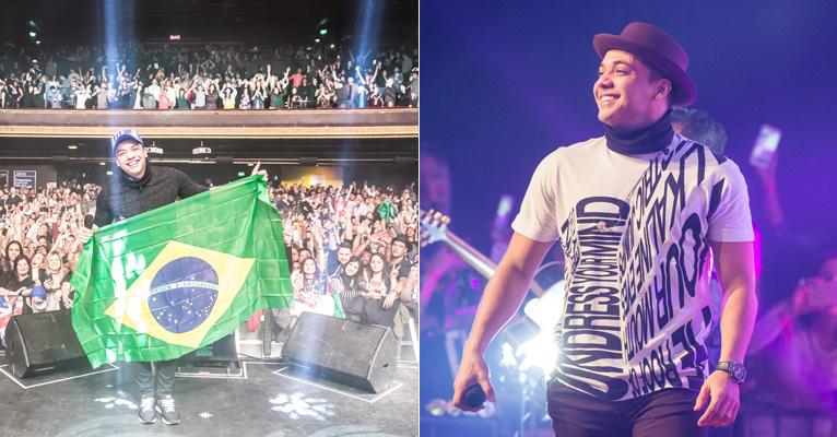 Wesley Safadão vibra com sucesso de sua turnê na Europa