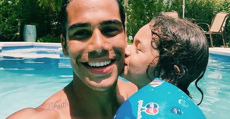Micael Borges fala da relação com o filho, Zion