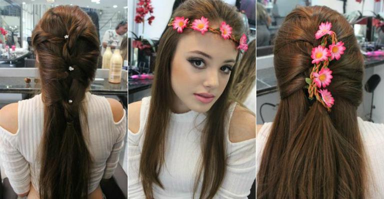 É carnaval! Veja o passo a passo de 3 penteados para arrasar na festa