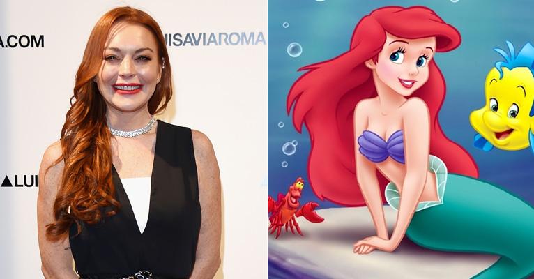 Desempregada, Lindsay Lohan pede emprego para a Disney: “A Pequena Sereia”