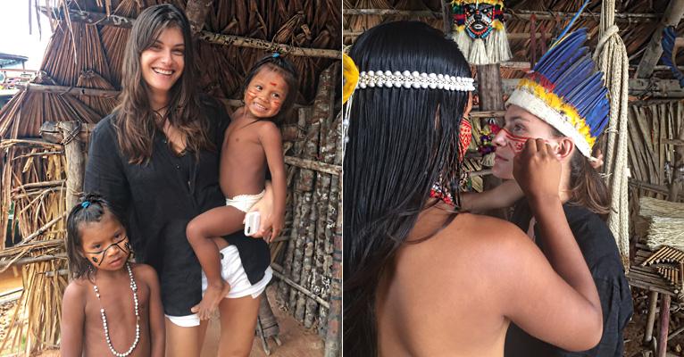 Carol Francischini se encanta pelas belezas da Amazônia
