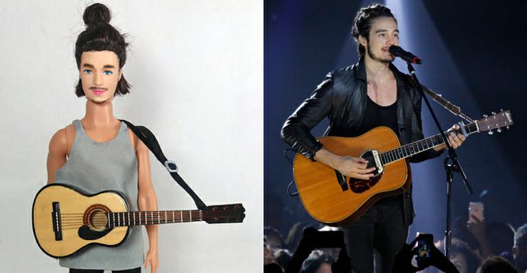Tiago Iorc ganha versão em boneco de artista plástico