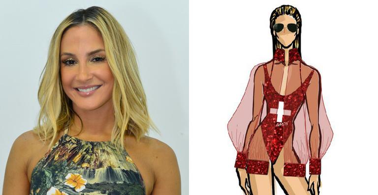 Claudia Leitte usará fantasia de salva-vidas em seu primeiro dia de folia