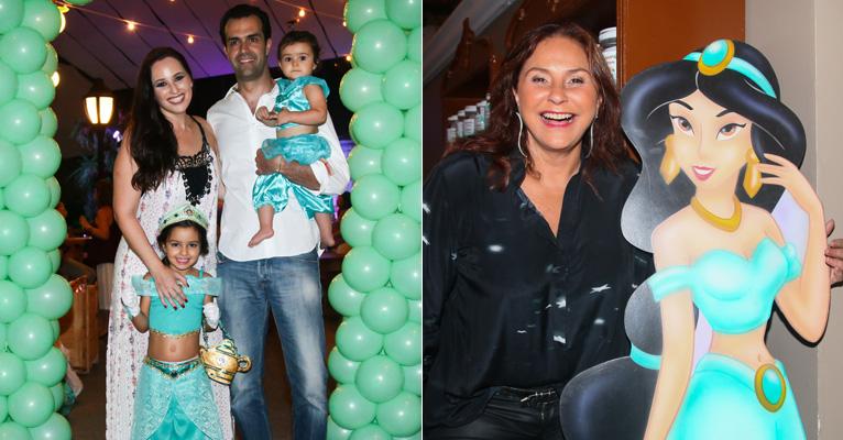 Mariana Belém celebra o aniversário das filhas, Laura e Júlia, em SP