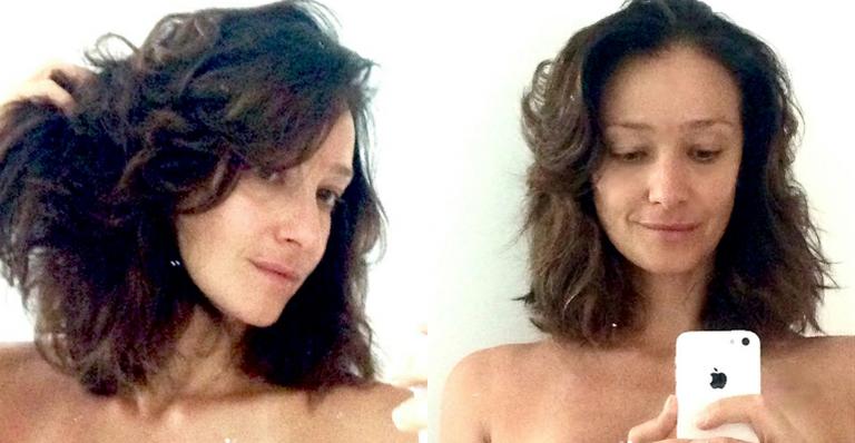 Sabrina Parlatore mostra novo visual após quimioterapia: “Nasceu enrolado. Amei”