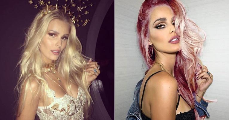 Mudança radical! Yasmin Brunet abandona fios loiros e pinta o cabelo de rosa