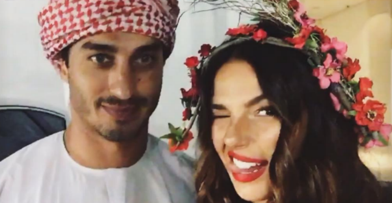 Isis Valverde curte baile de carnaval ao lado do namorado, Andre Resende