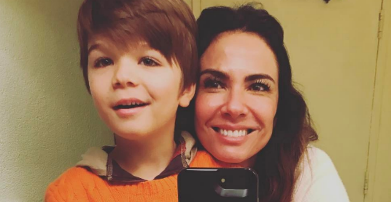 Luciana Gimenez parabeniza o filho caçula, Lorenzo: “Amor da minha vida”