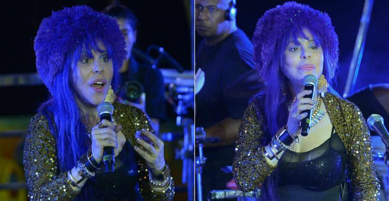Baby do Brasil agita trio elétrico em Salvador