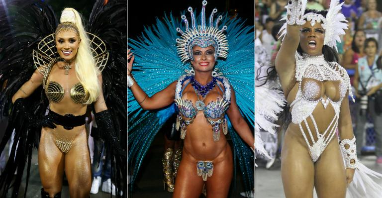 As fantasias mais ousadas do último dia de desfiles no Rio