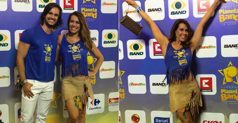 Solange Frazão aproveita o carnaval em Salvador:”Como é maravilhoso prestigiar essa data”
