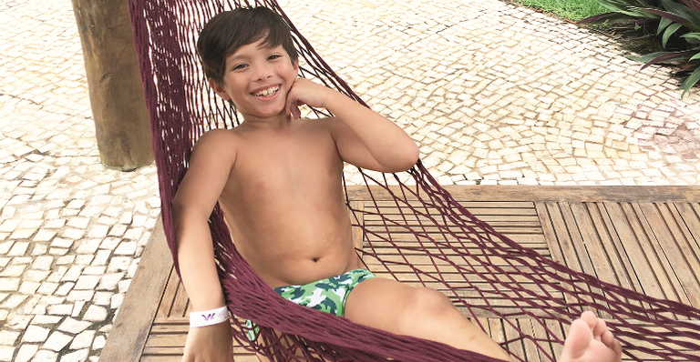 Gabriel Palhares: diversão no Beach Park