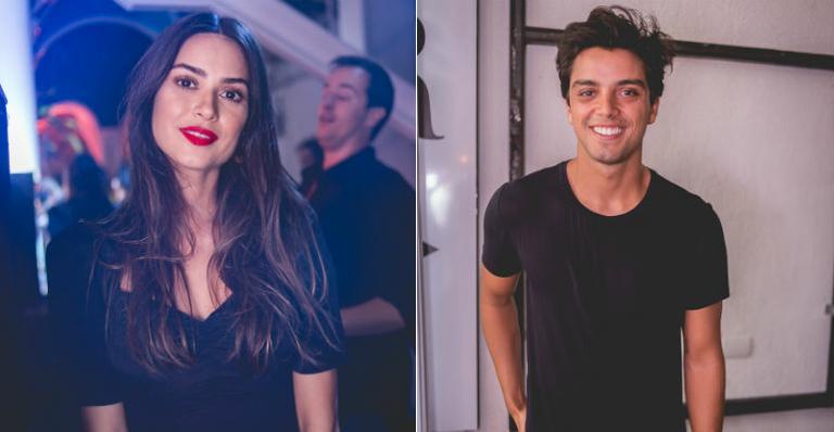 Thaila Ayala e Rodrigo Simas se divertem em show no Rio de Janeiro