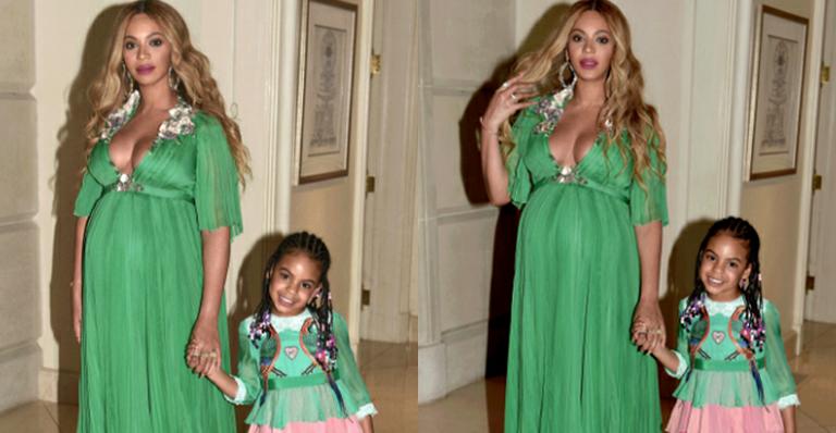 Beyoncé e Blue Ivy retribuem homenagem de Adele na pré-estreia de ‘A Bela e a Fera’