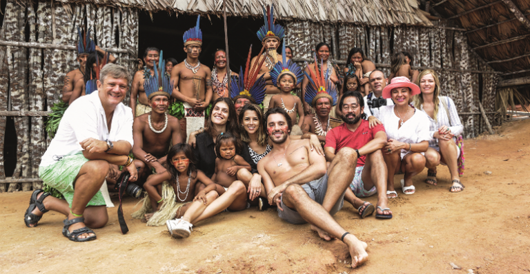 Marcelo Sampaio: apresentador desbrava a Amazônia