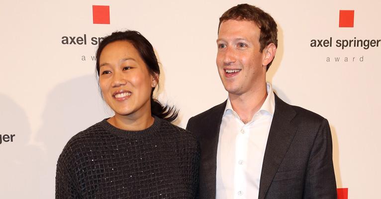 Priscilla, mulher de Mark Zuckerberg, está grávida de uma menina