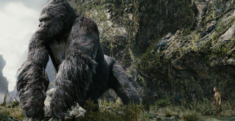 King Kong ‘causa’ incêndio em pré-estreia de ‘Kong: A Ilha da Caveira’