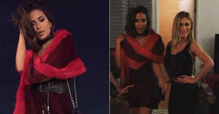 Anitta curte balada em Los Angeles com Ludmilla Dayer e arrasa em look poderoso