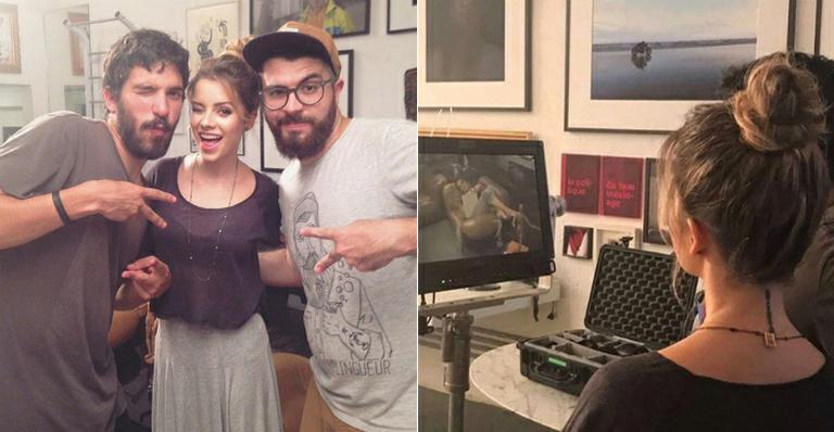 Sandy mostra bastidores do clipe ‘Respirar’