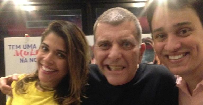 Jorge Fernando prestigia a sobrinha em primeira aparição pública após sofrer um AVC