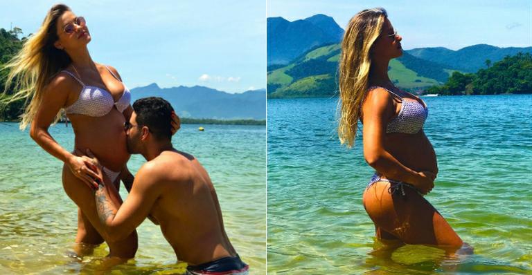 Gusttavo Lima e Andressa Suita revelam o nome do filho