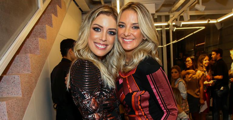 Fabiana Justus recebe vips em lançamento fashion