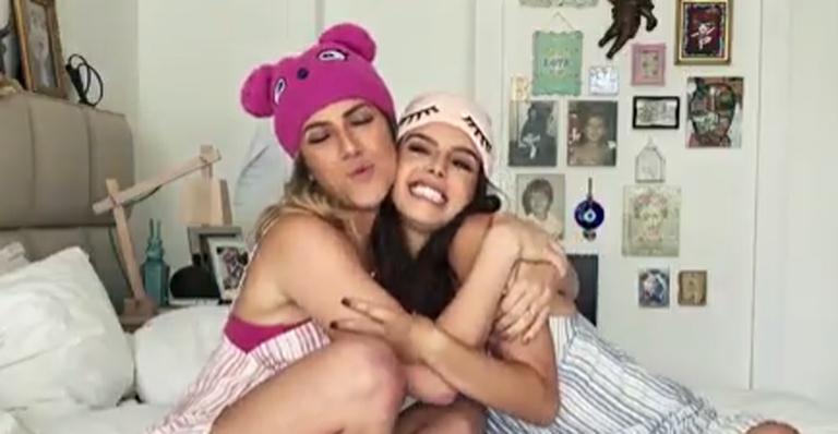 Giovanna Lancellotti fala sobre namoro com irmão de Gio Ewbank
