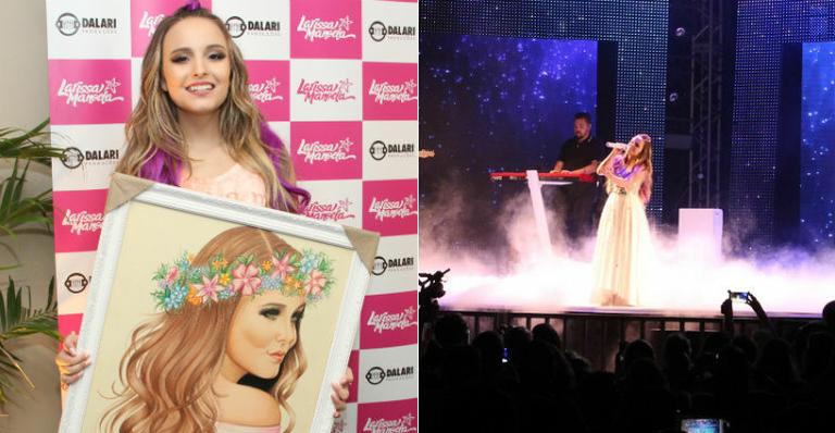 Larissa Manoela retorna aos palcos após férias em Orlando